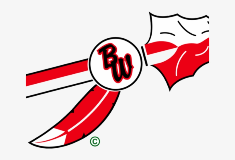 Spear Clipart Arrowhead Spear - Baldwin Woodville Blackhawks, transparent png download