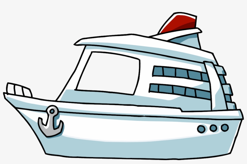 Cruise Ship - Scribblenauts Cruise Ship, transparent png download