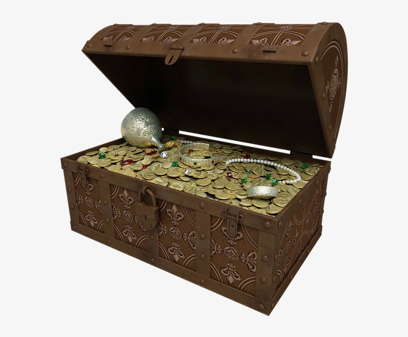 Treasure Chest Png, Download Png Image With Transparent - Сундук С Сокровищами Пнг, transparent png download