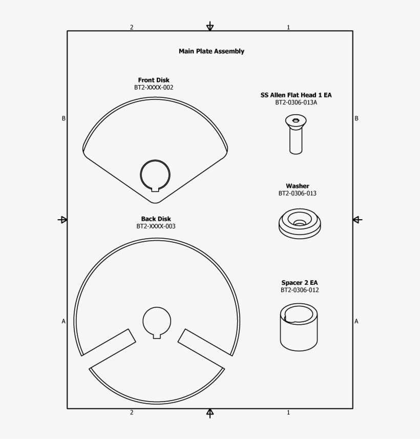 Ss Allen Flat Head Screw - Circle, transparent png download