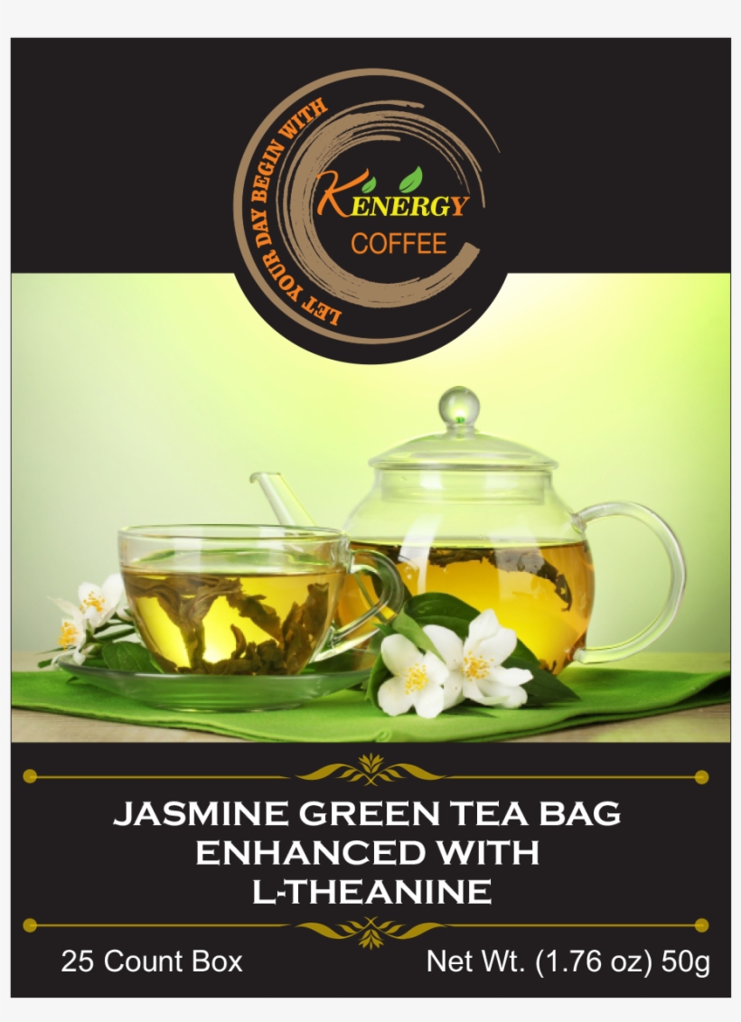 Jasmine Green Tea Bag - Tea, transparent png download