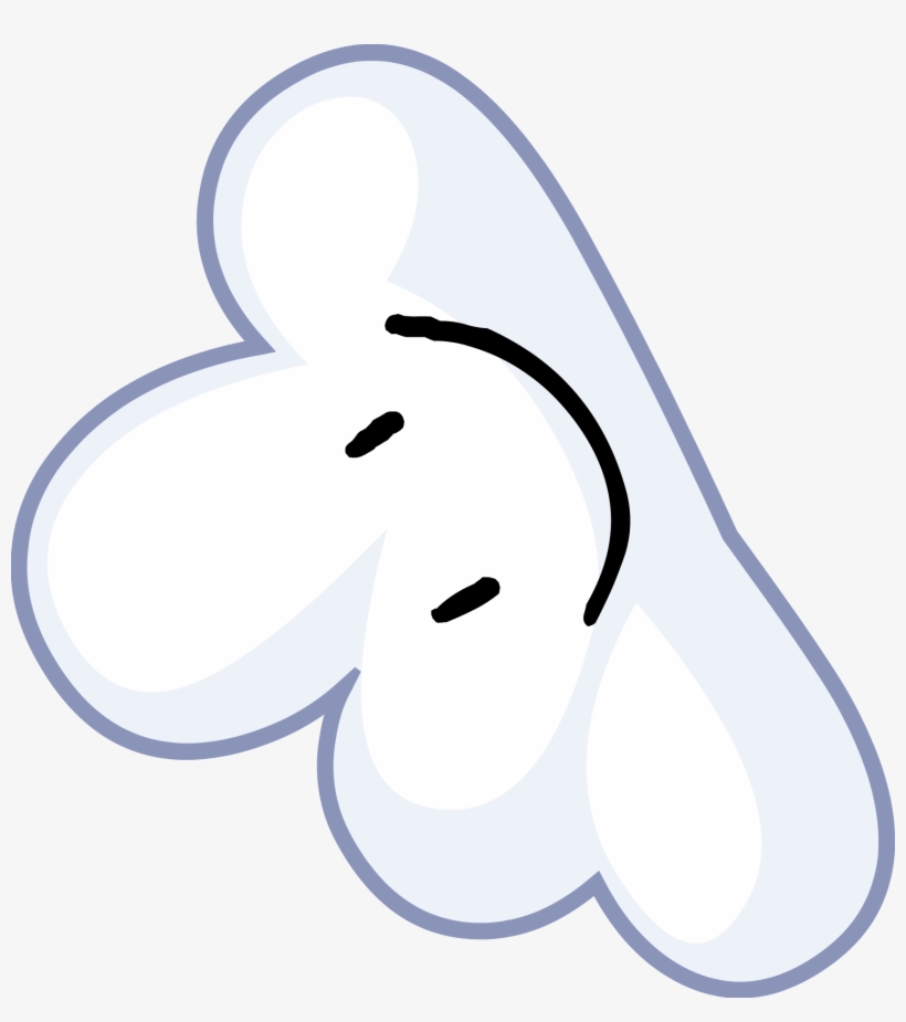 Cloudy Png - Battle For Dream Island Cloudy, transparent png download