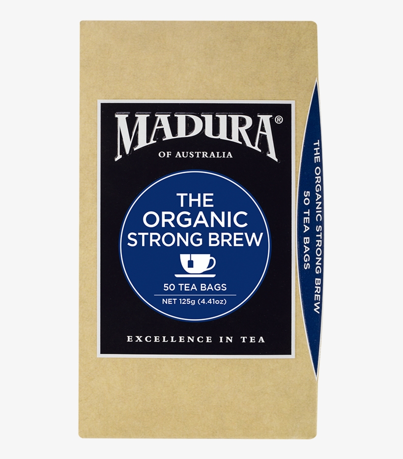 Organic Strong Brew 50 Tea Bags [rosbb50a] - Paper Bag, transparent png download