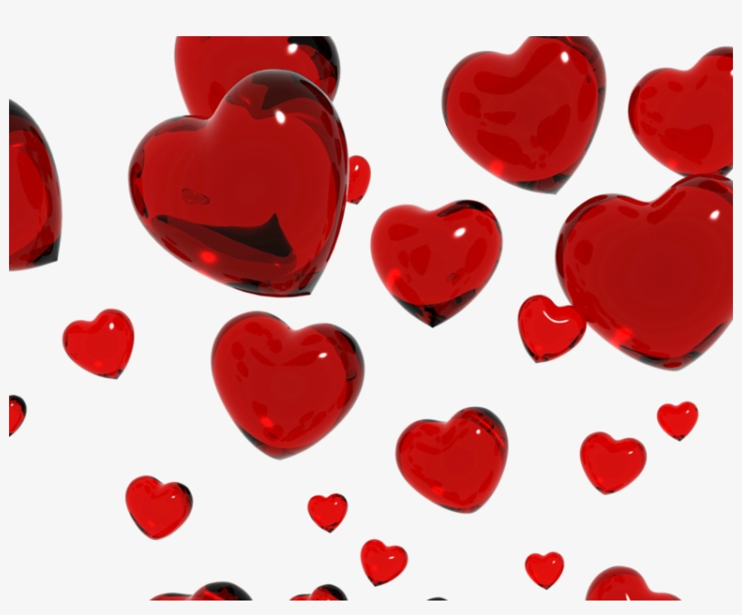 Lot Of Hearts Render, transparent png download