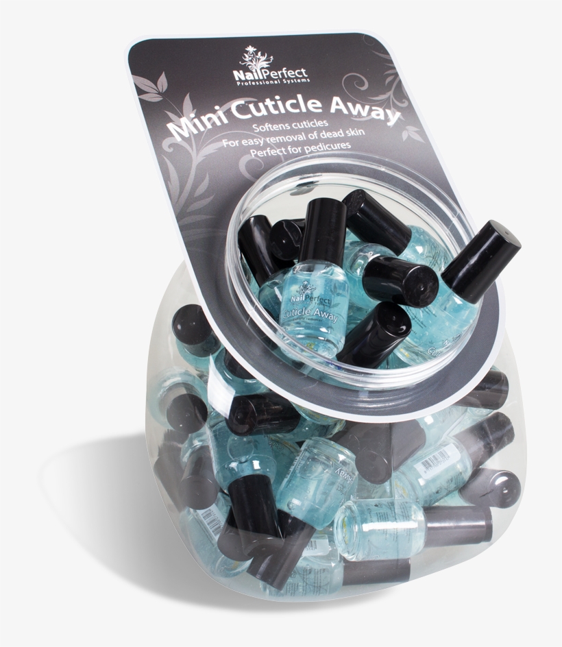 Fishbowl Of Cuticle Remover 5ml Bottles Nail Perfect - Gummi Candy, transparent png download