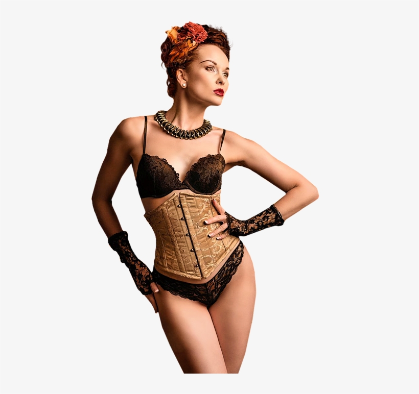 Png Modelos Y Flores Variado - Lingerie Top, transparent png download