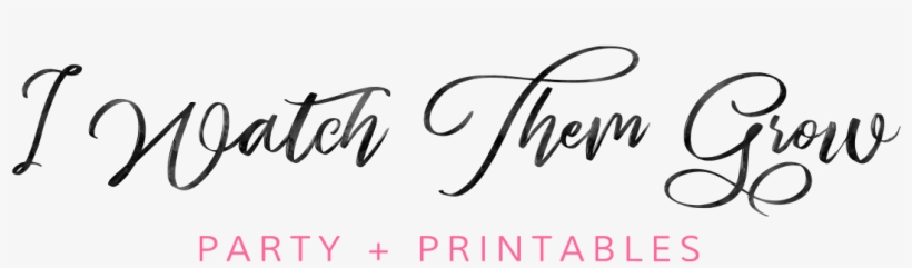 I Watch Them Grow - Calligraphy, transparent png download