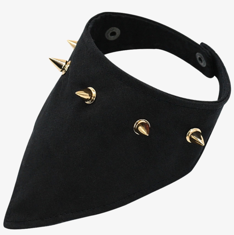The Spiked Bandana - Dog, transparent png download