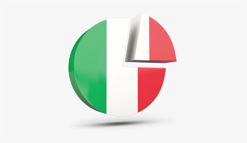 Illustration Of Flag Of Italy - Graphic Design, transparent png download
