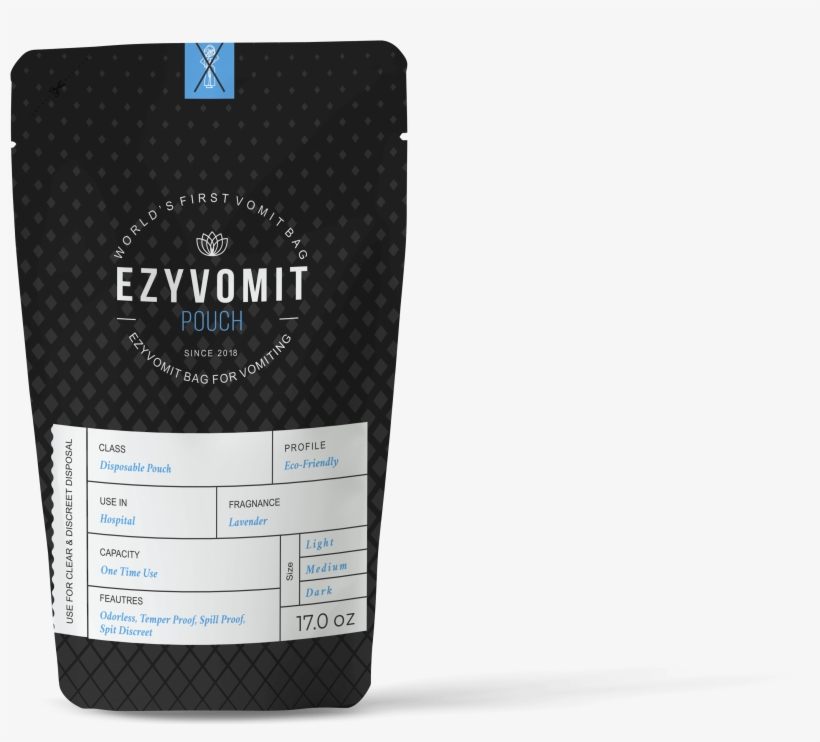 Ezyvomit Bag - Bottle, transparent png download