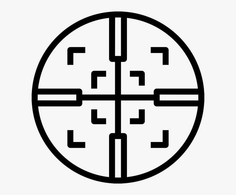 Crosshair Rubber Stamp - Globe Icon, transparent png download