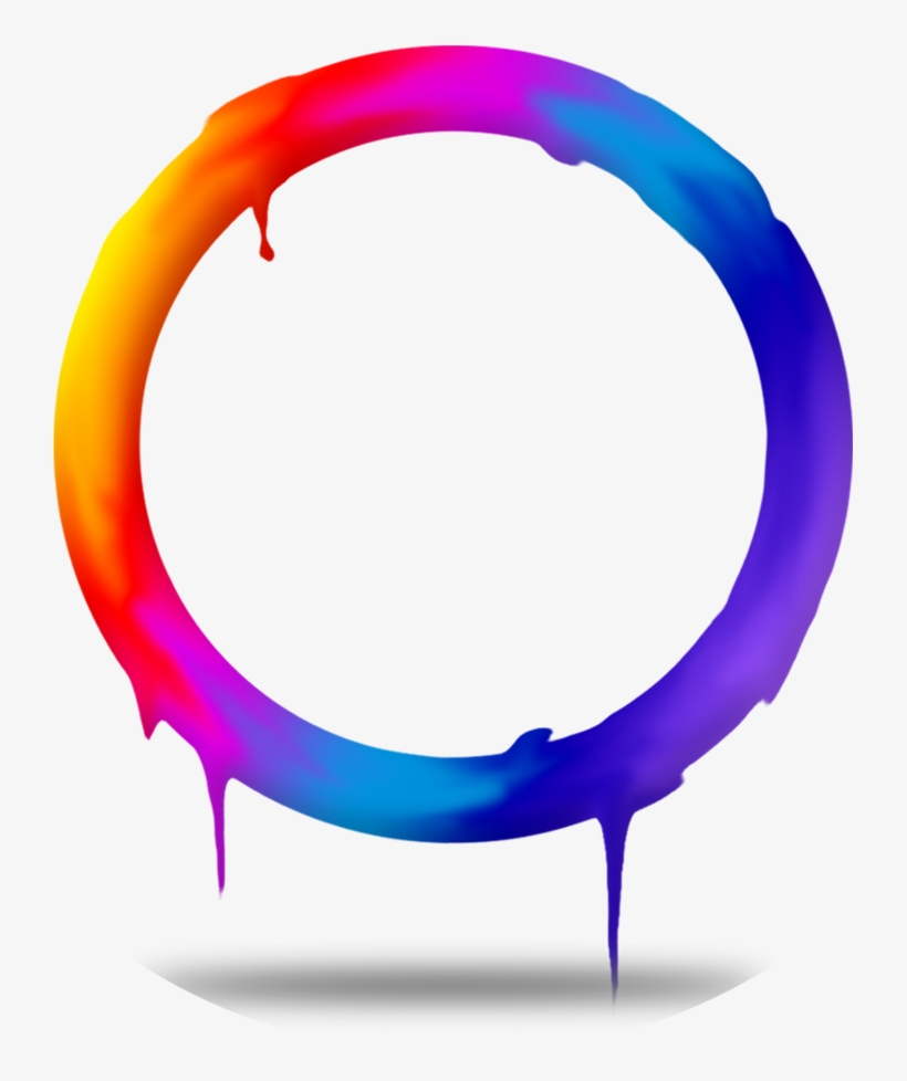 #circle #rainbow #floating #ring #round - Happy Holi Png, transparent png download