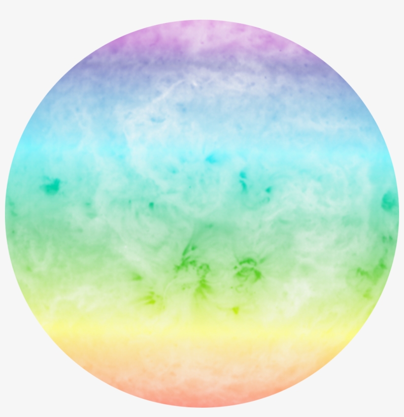 #rainbow #circle #pink #blue - Circle, transparent png download