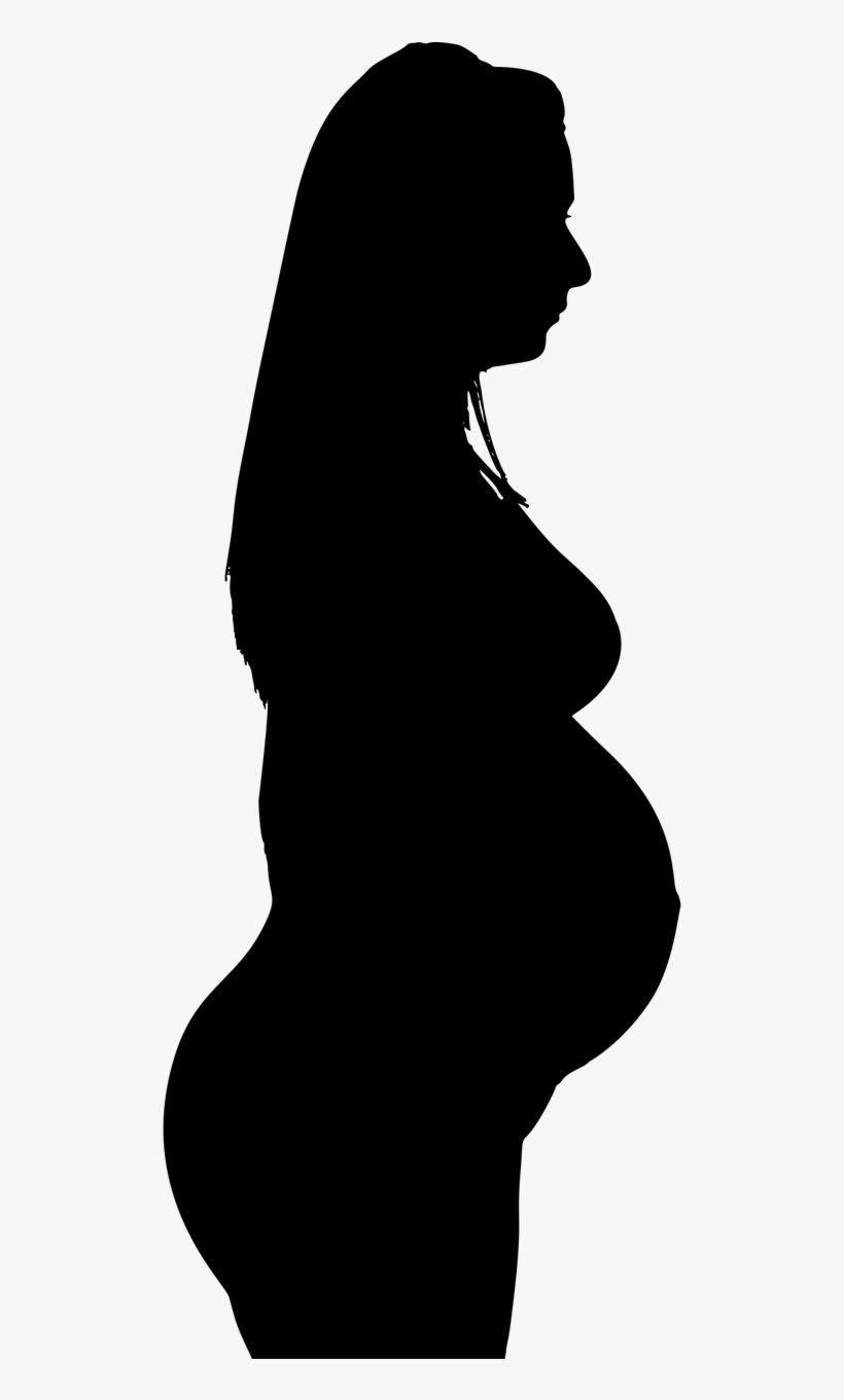Birth Child Female - Silhouette, transparent png download