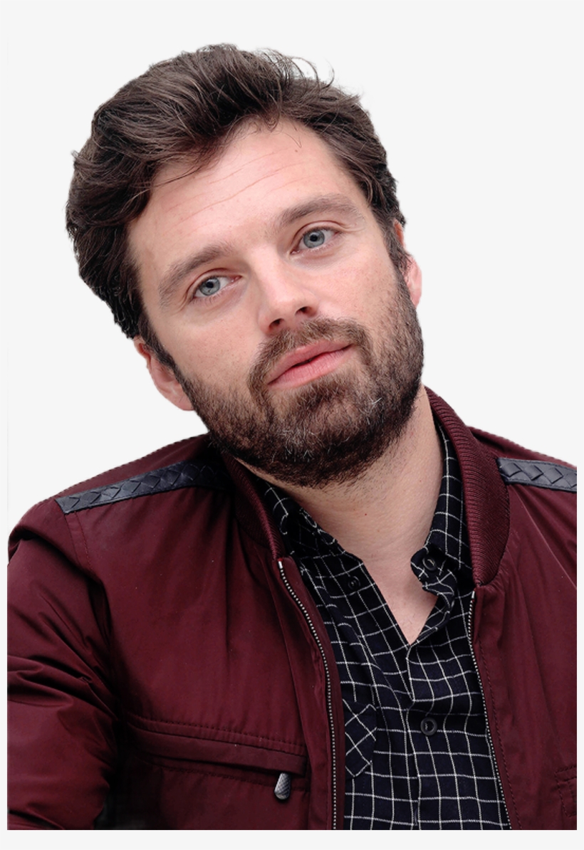 Sebastianstan Sticker - Bucky Barnes Com Barba, transparent png download