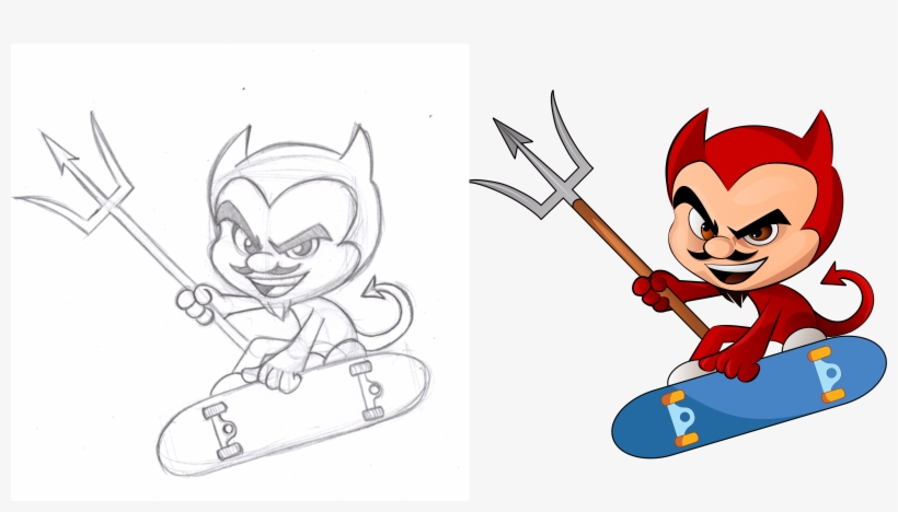 I Will Design A Cartoon Character Or A Mascot - Cartoon, transparent png download