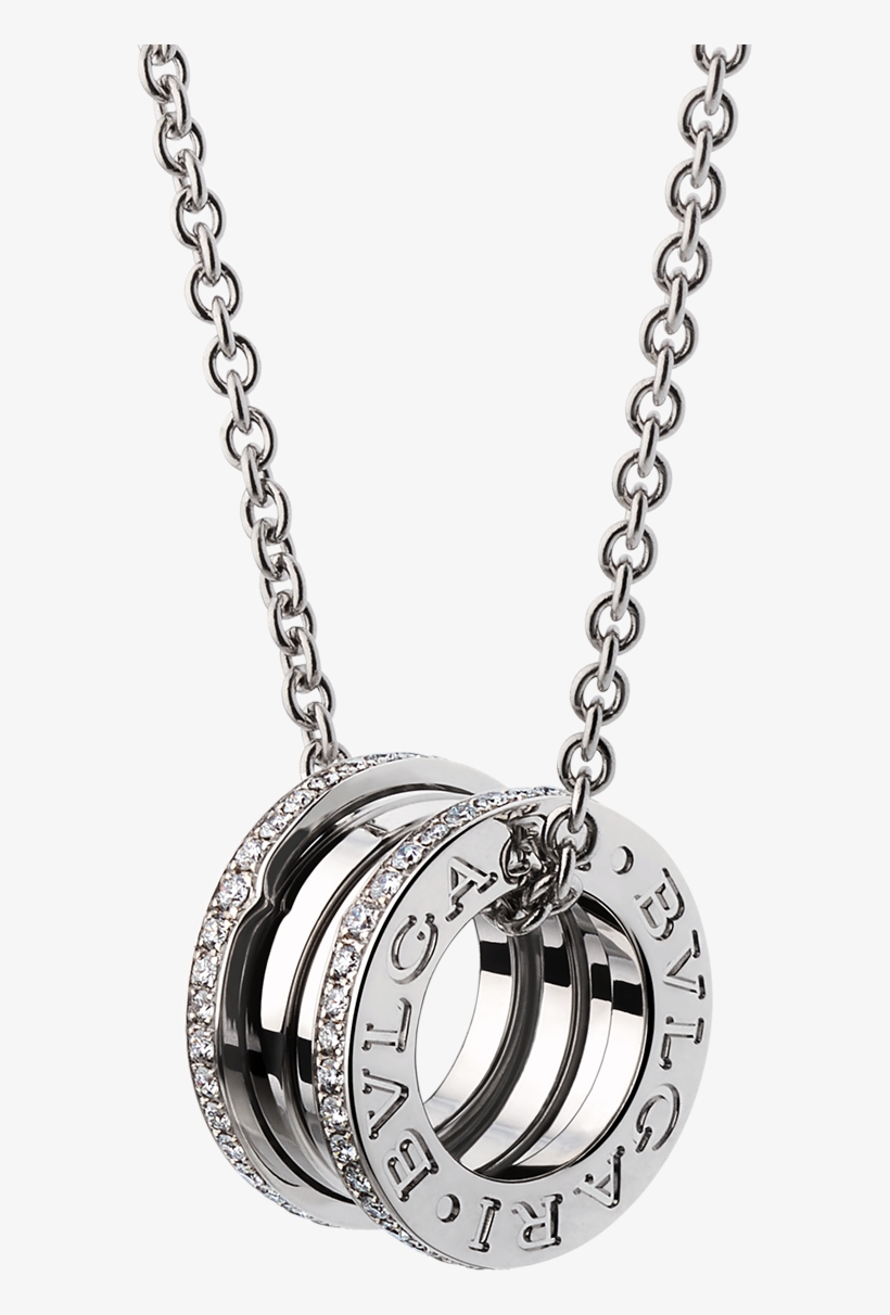 Zero1 Necklace Necklace White Gold White - Pendentif Bulgari, transparent png download