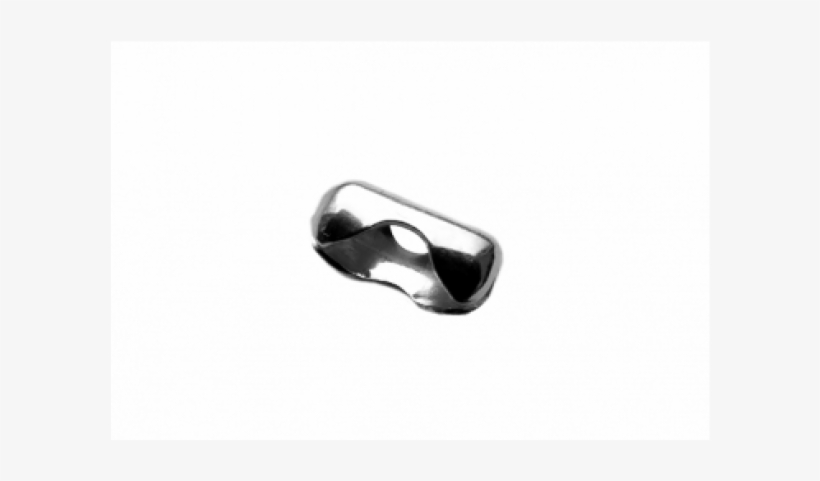 Sterling Silver 925 Ball Chain Clasp For 1 5mm 8007162 - Monochrome, transparent png download