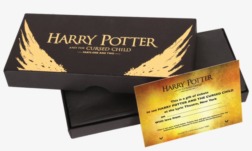 Gift2 - Harry Potter And The Cursed Child Tickets, transparent png download