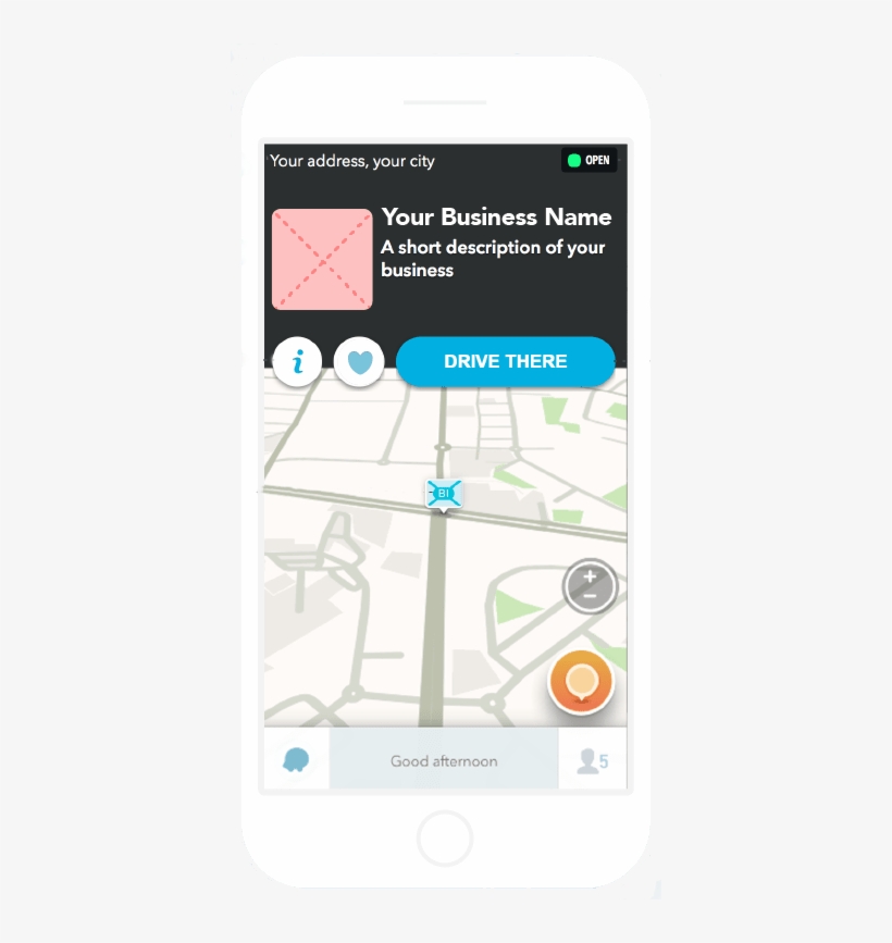 Ad Preview - Waze Publicidad, transparent png download