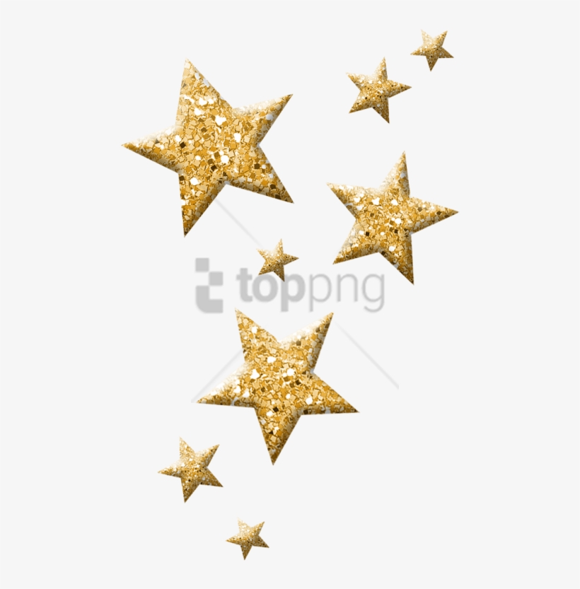 Free Png Christmas Gold Star Png Png Image With Transparent - Sparkling Star Clip Art, transparent png download