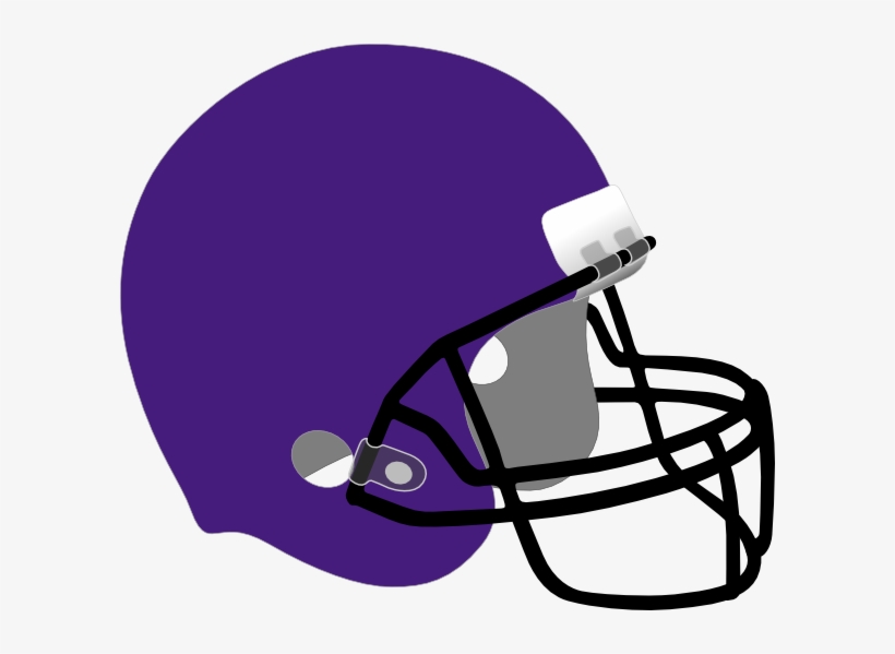Blue Football Helmet Clipart - Blue Football Helmet Clip Art, transparent png download