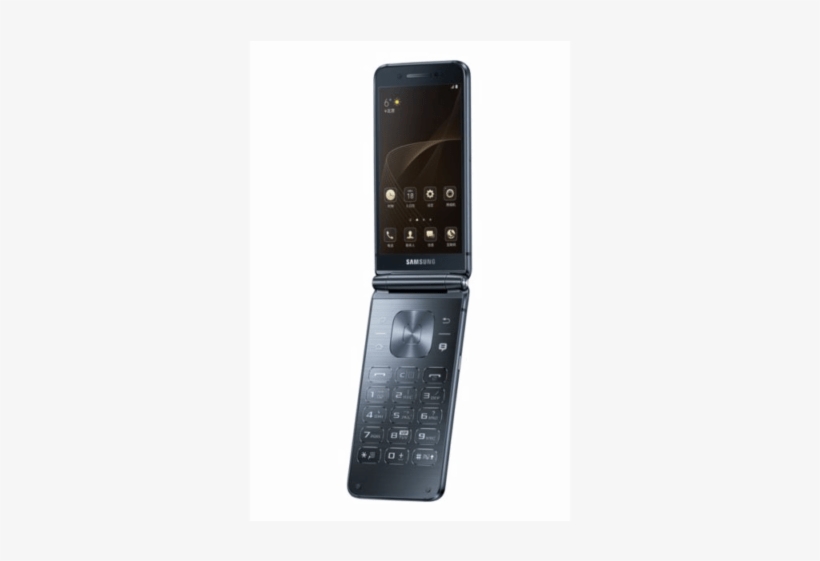 Samsung Will Be Releasing The W2017 Flip Phone In China - Feature Phone, transparent png download