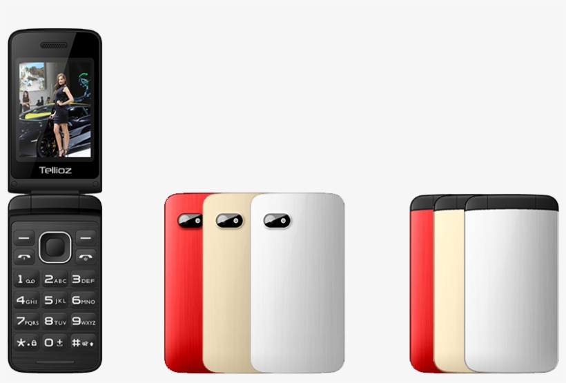 Flip Phone - Tellioz Tz Ion, transparent png download