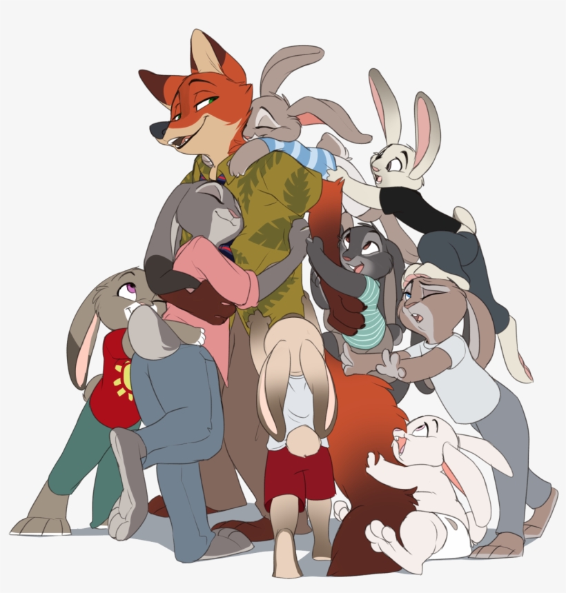 Nick Wilde Zootopiawelcomesyou - Judy And Nick Fanart, transparent png download