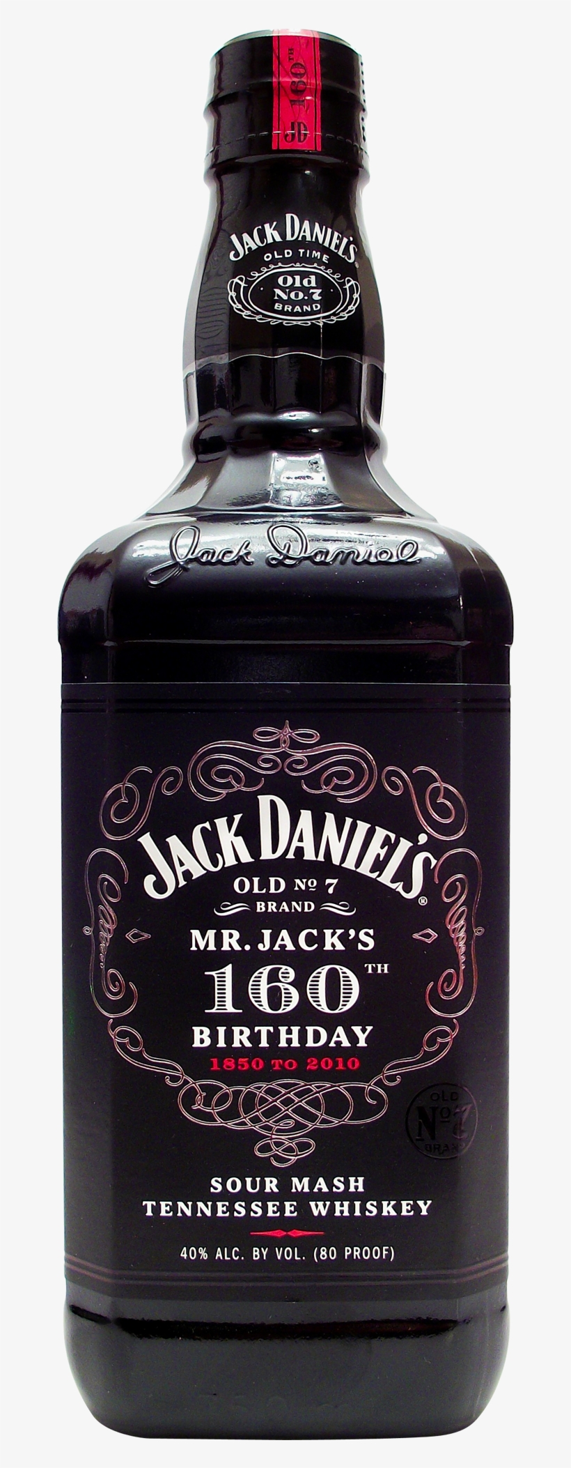 Jack Daniels Bottle Png - Jack Daniels 160 Anniversary Bottle, transparent png download