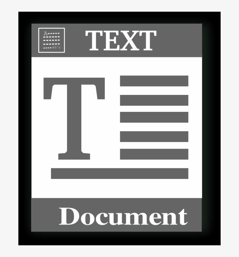 Txt File Free Icon Png - Poster, transparent png download