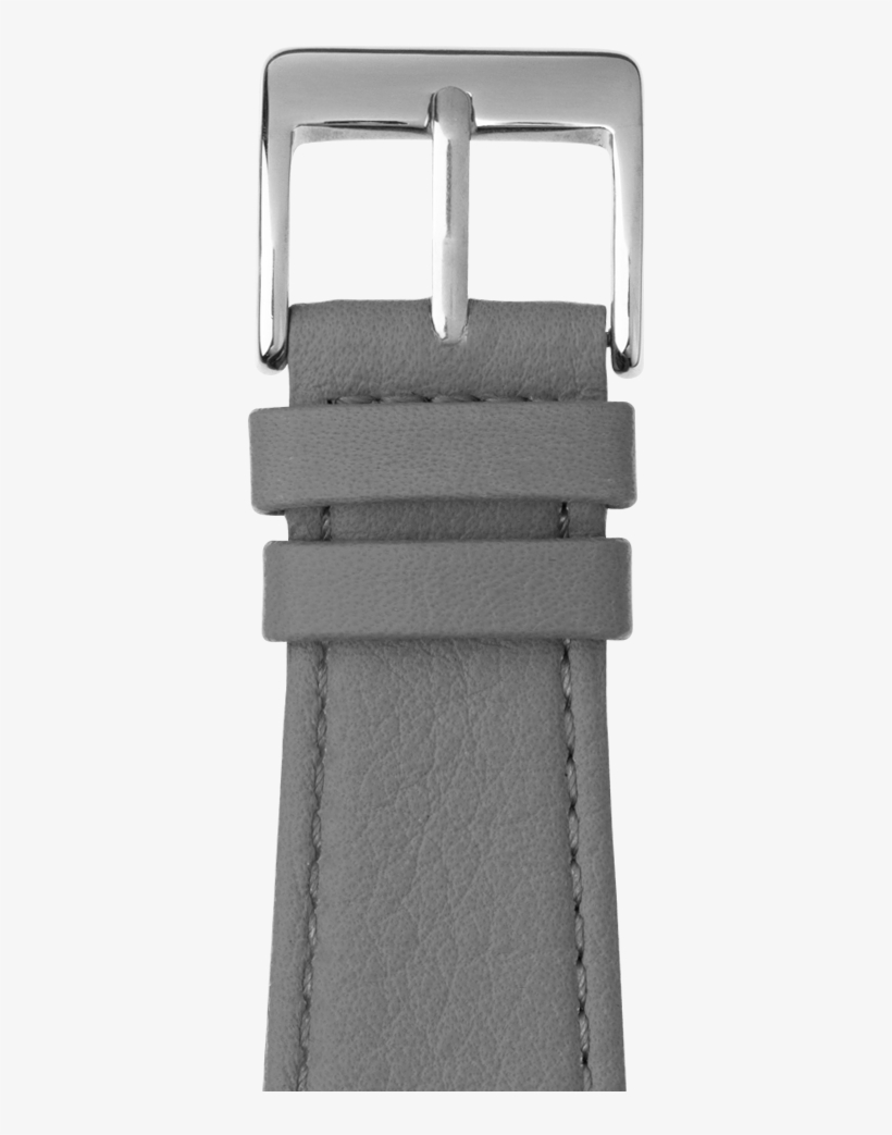 Nappa Leather Watch Band In Dark Grey For The Apple - Strap, transparent png download