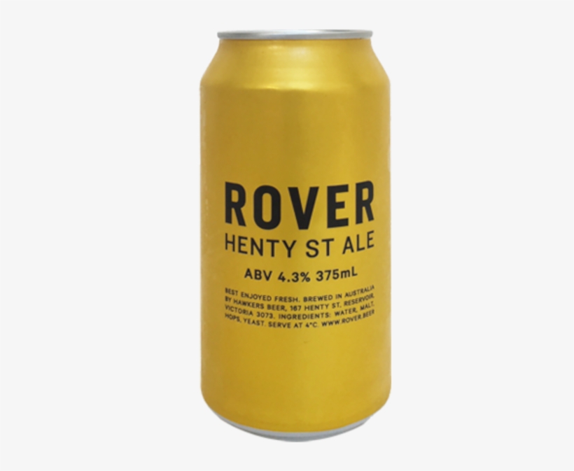 Hawkers Rover Henty St Ale - Guinness, transparent png download