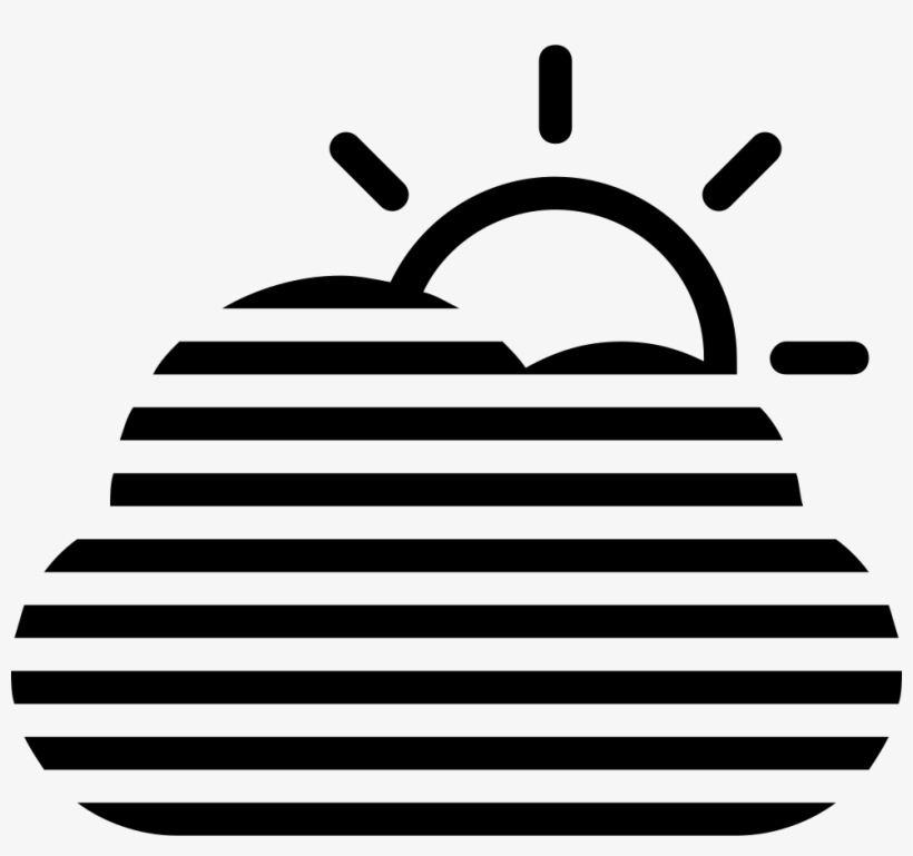 Png File Svg - Sun And Lightning Symbol, transparent png download