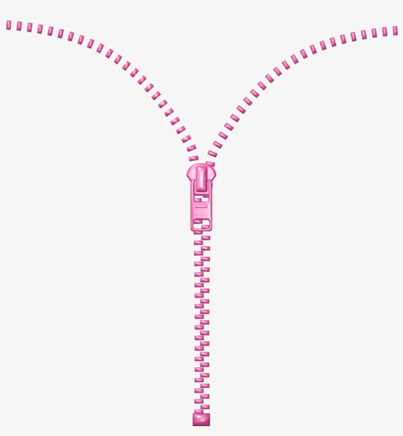 Pink Zipper Clipart Png, transparent png download