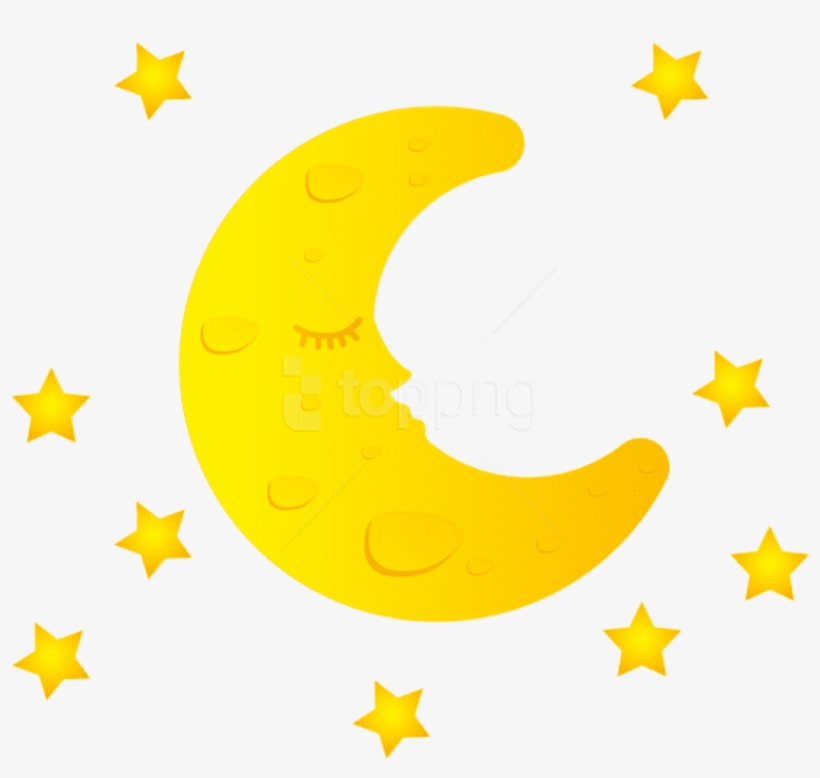 Download Moon Free Clipart Png Photo - Crescent, transparent png download