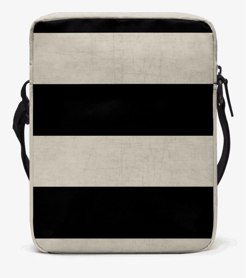 Dailyobjects Vintage Black Stripes - Shoulder Bag, transparent png download