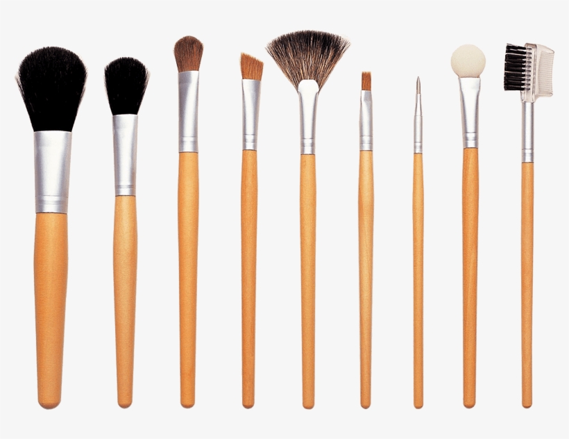 Beautician Brushes Transparent Image Beauty - Makeup Brushes Transparent Background, transparent png download