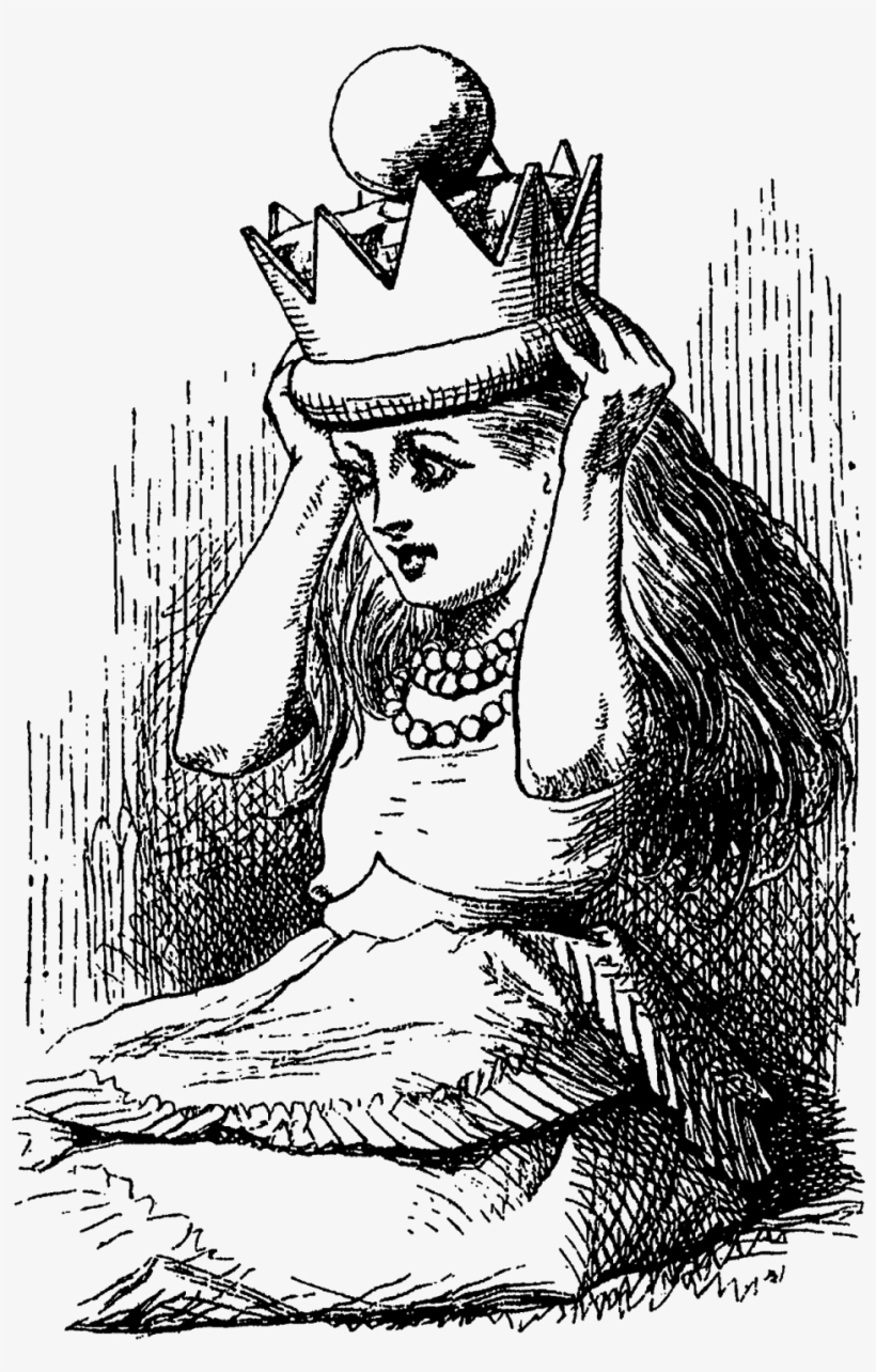 1153 X 1600 4 - Through The Looking Glass Queen Alice, transparent png download