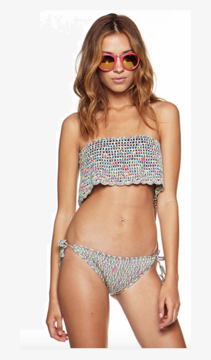 Beach Riot- Bahama Mama Tani Top Bahama Mama, Beach - Juniors Swimwear, transparent png download