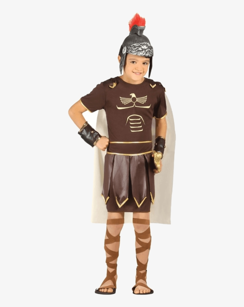 Child Roman Soldier Costume - Roman Costume Child Uk, transparent png download