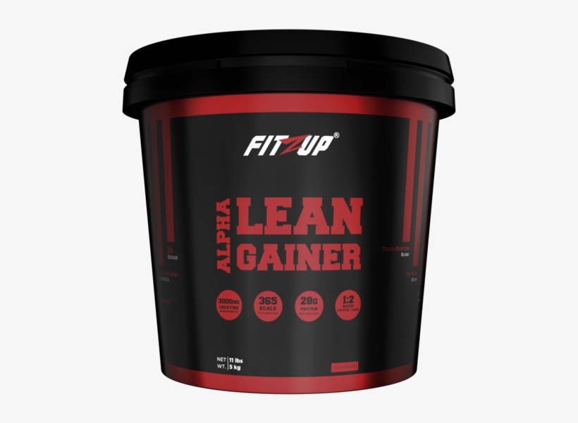 Alpha Lean Gainer Carb Protein Ratio Fitzup Png Red - Coffee Cup, transparent png download