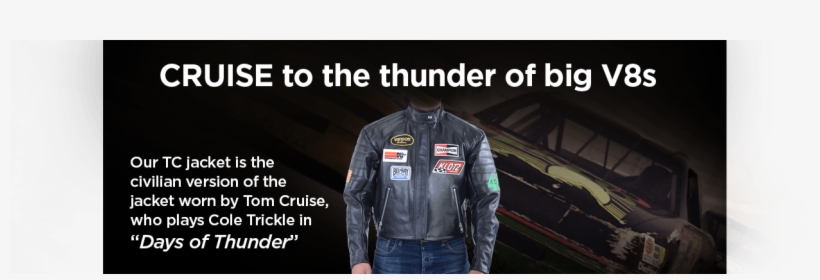Vanson Days Thunder Cruise Jacket - 2011 Year Of Ipad 2, transparent png download