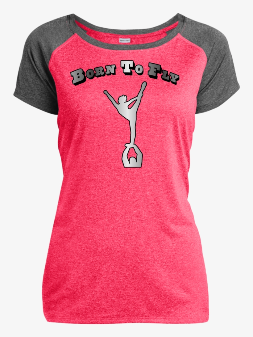 Born To Fly Cheer - Shirt, transparent png download