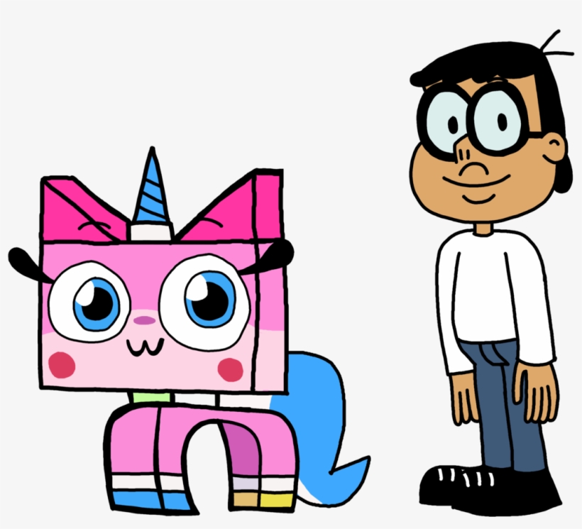 Edward Feldson With Unikitty - Imagens Da Unigata, transparent png download