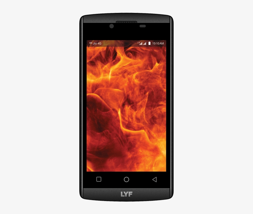 Lyf Flame 7 Smartphone - Lyf Flame 7 Phone, transparent png download