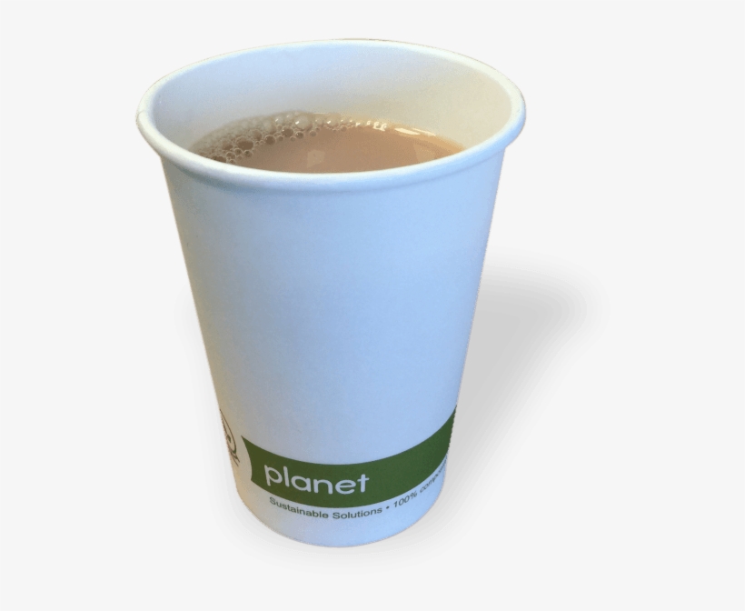 Compostable Pla Paper Cup Miw 200ml 7oz Coffee - Coffee Cup, transparent png download