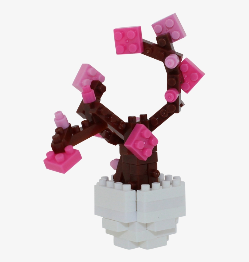 Postcard Cherry Tree - Toy Block, transparent png download