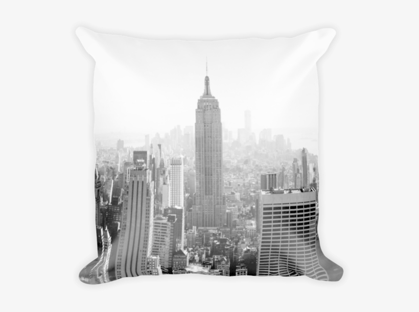 Cityscape Pillow - Cushion, transparent png download