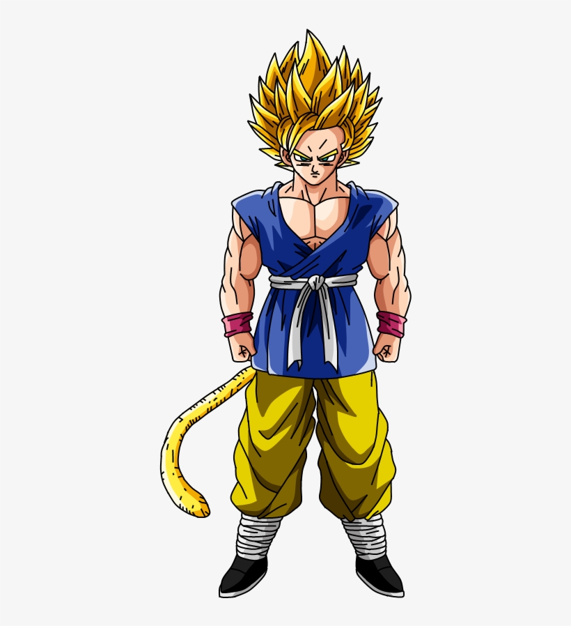 Related Image With Dragon Ball Z Goku Ssj2 Son V1 By - Goku Gt Adulto Ssj3 Png, transparent png download